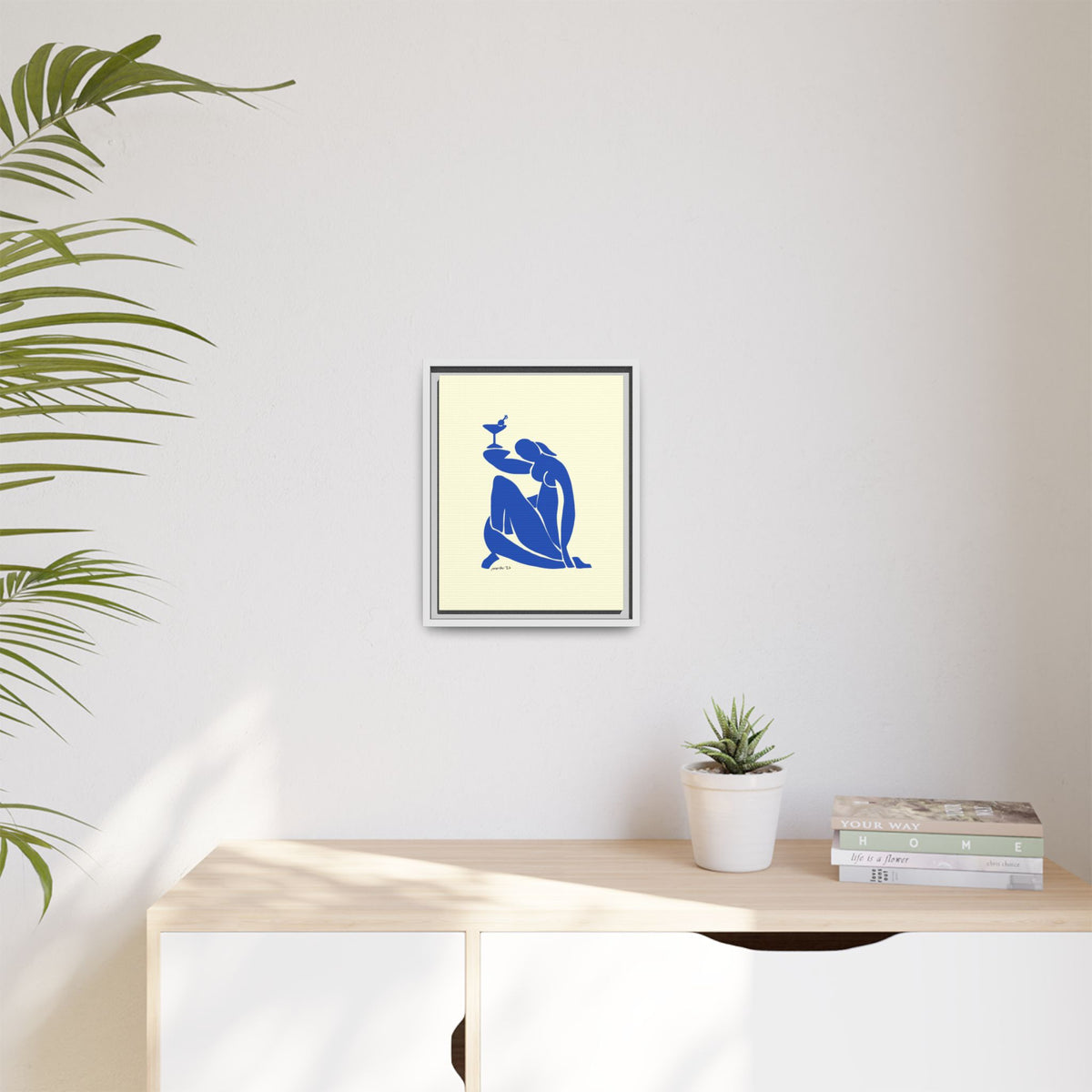 Matissini Canvas, Framed (Multi-color)