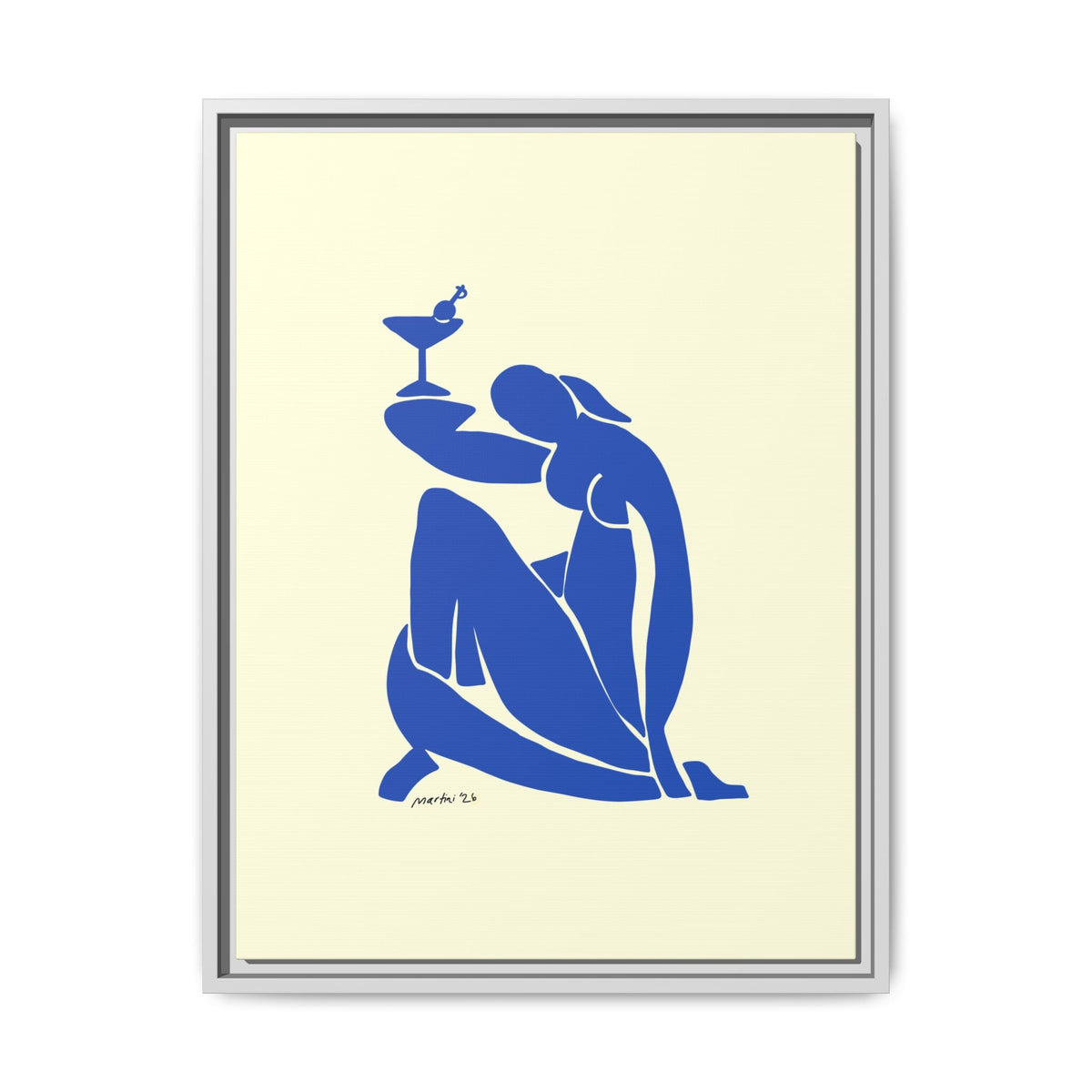 Matissini Canvas, Framed (Multi-color)
