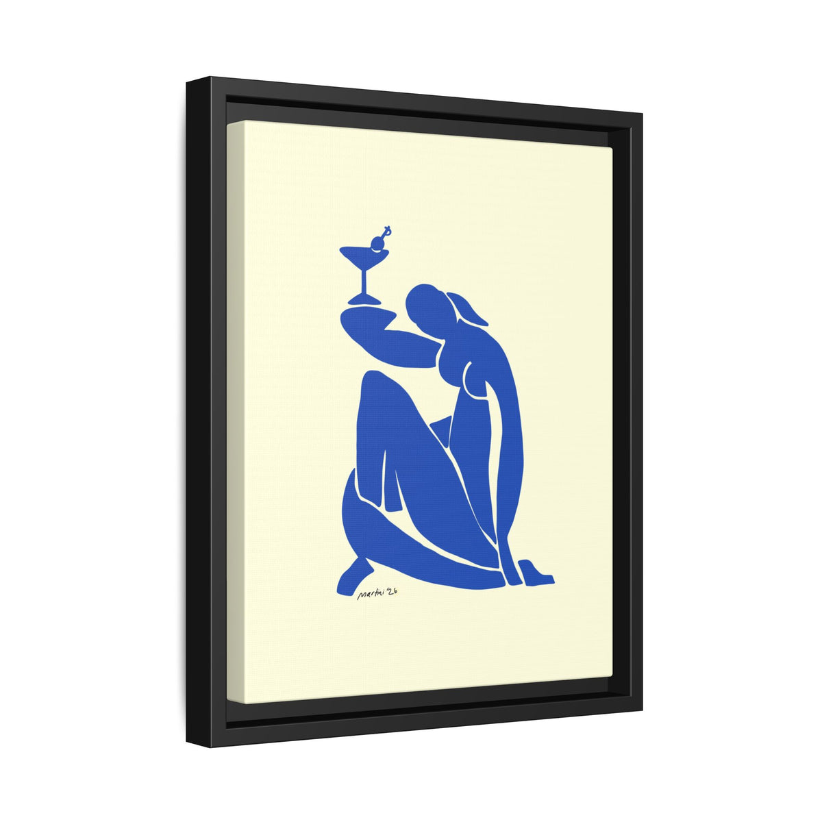 Matissini Canvas, Framed (Multi-color)