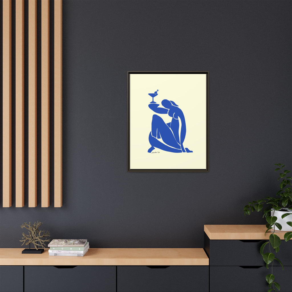 Matissini Canvas, Framed (Multi-color)