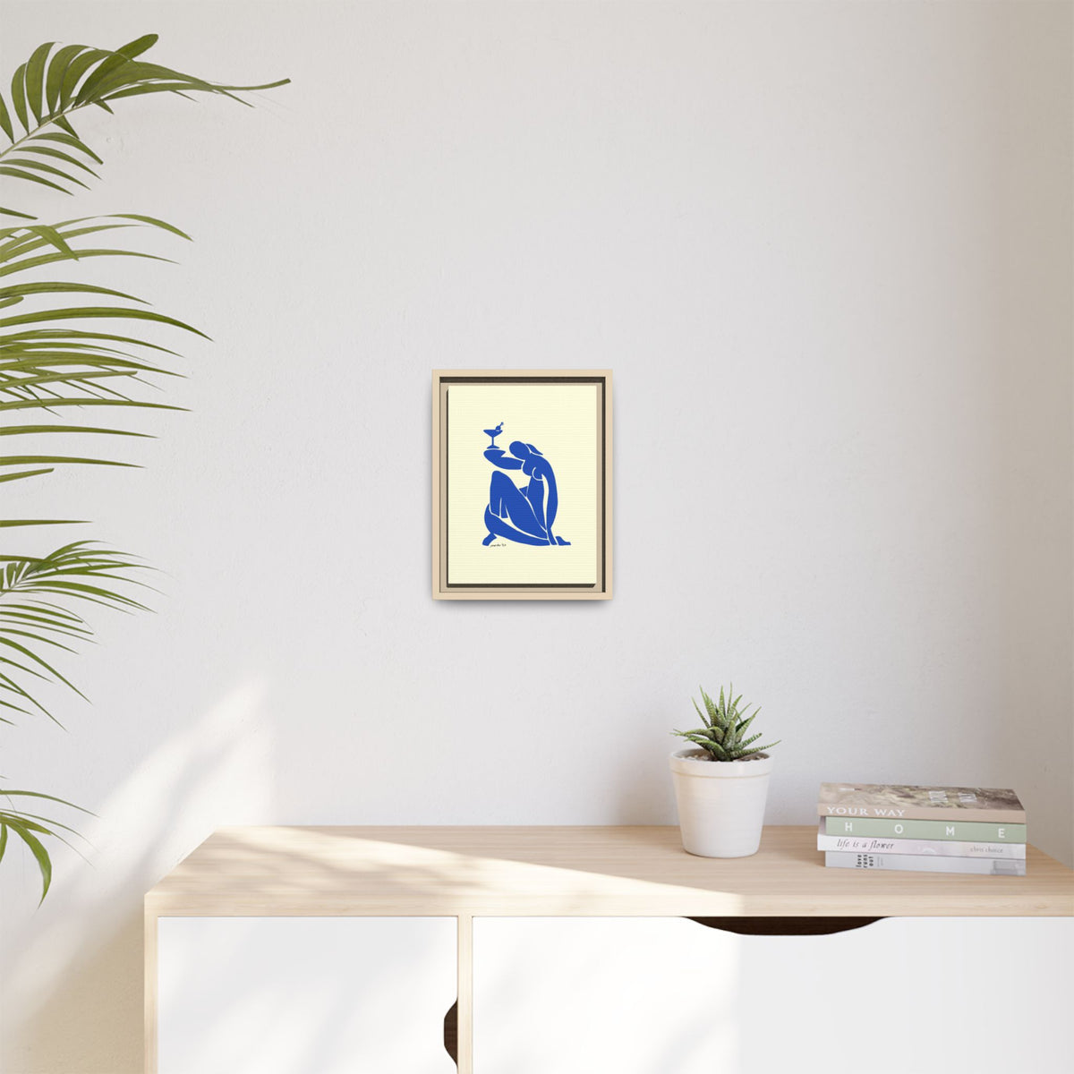 Matissini Canvas, Framed (Multi-color)