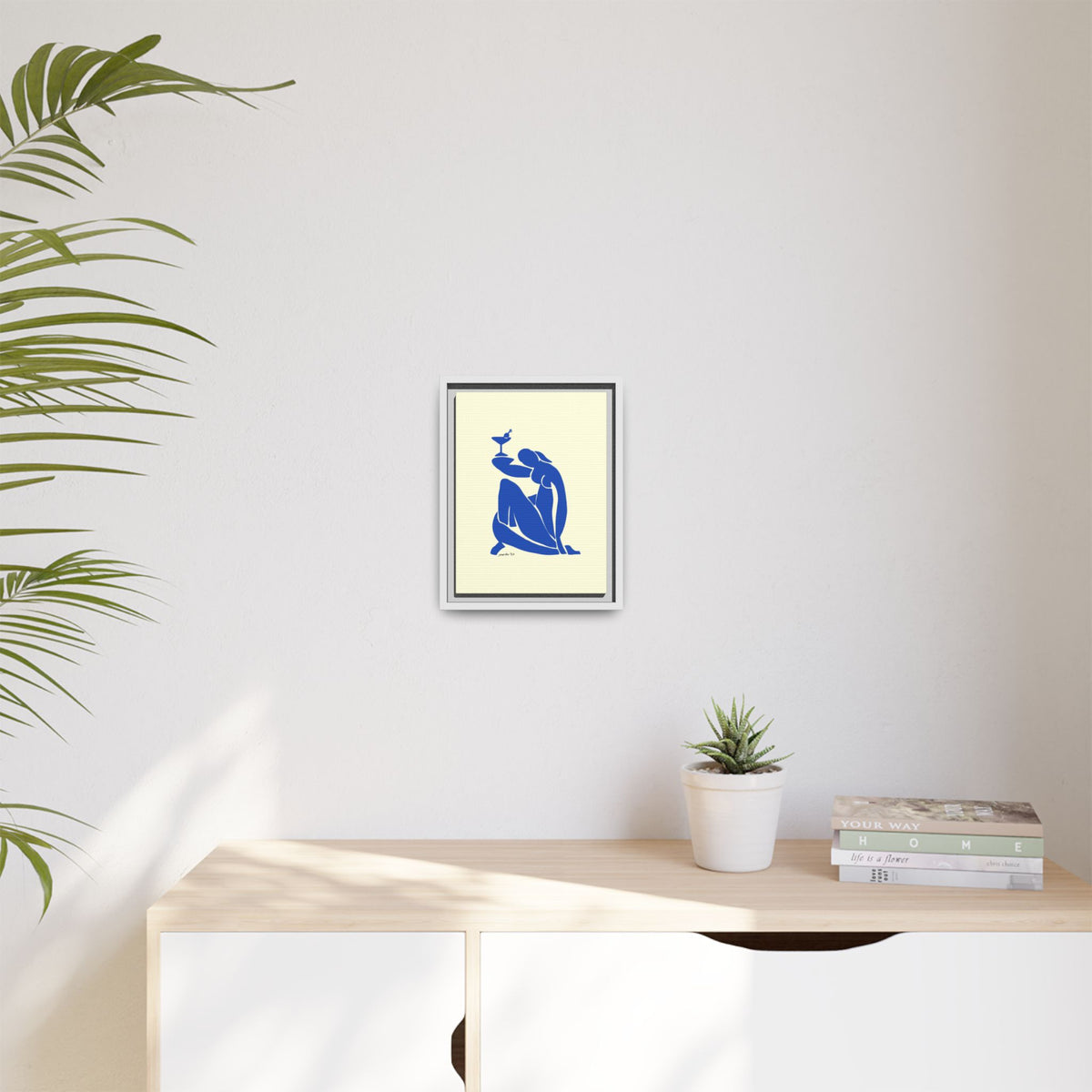 Matissini Canvas, Framed (Multi-color)
