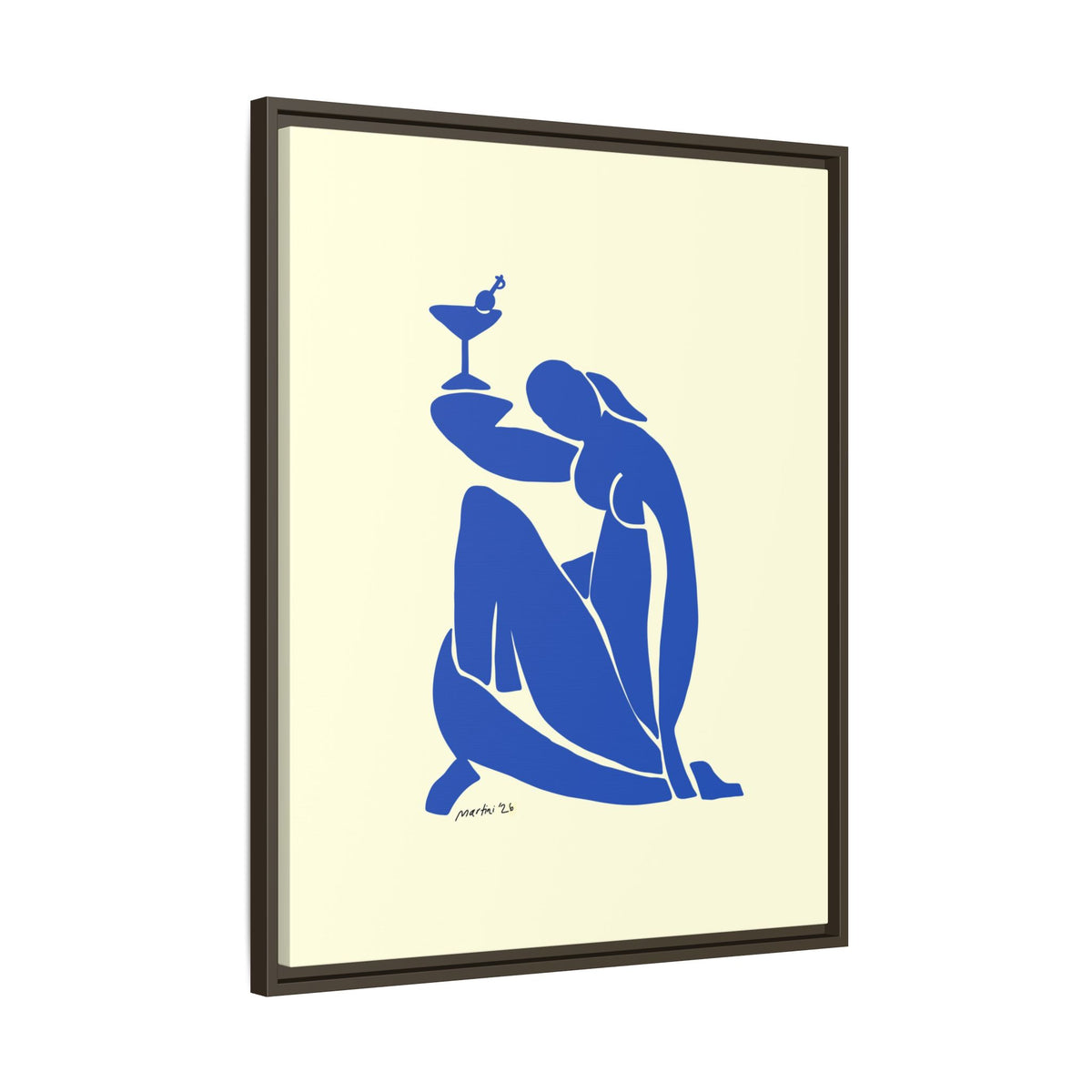 Matissini Canvas, Framed (Multi-color)