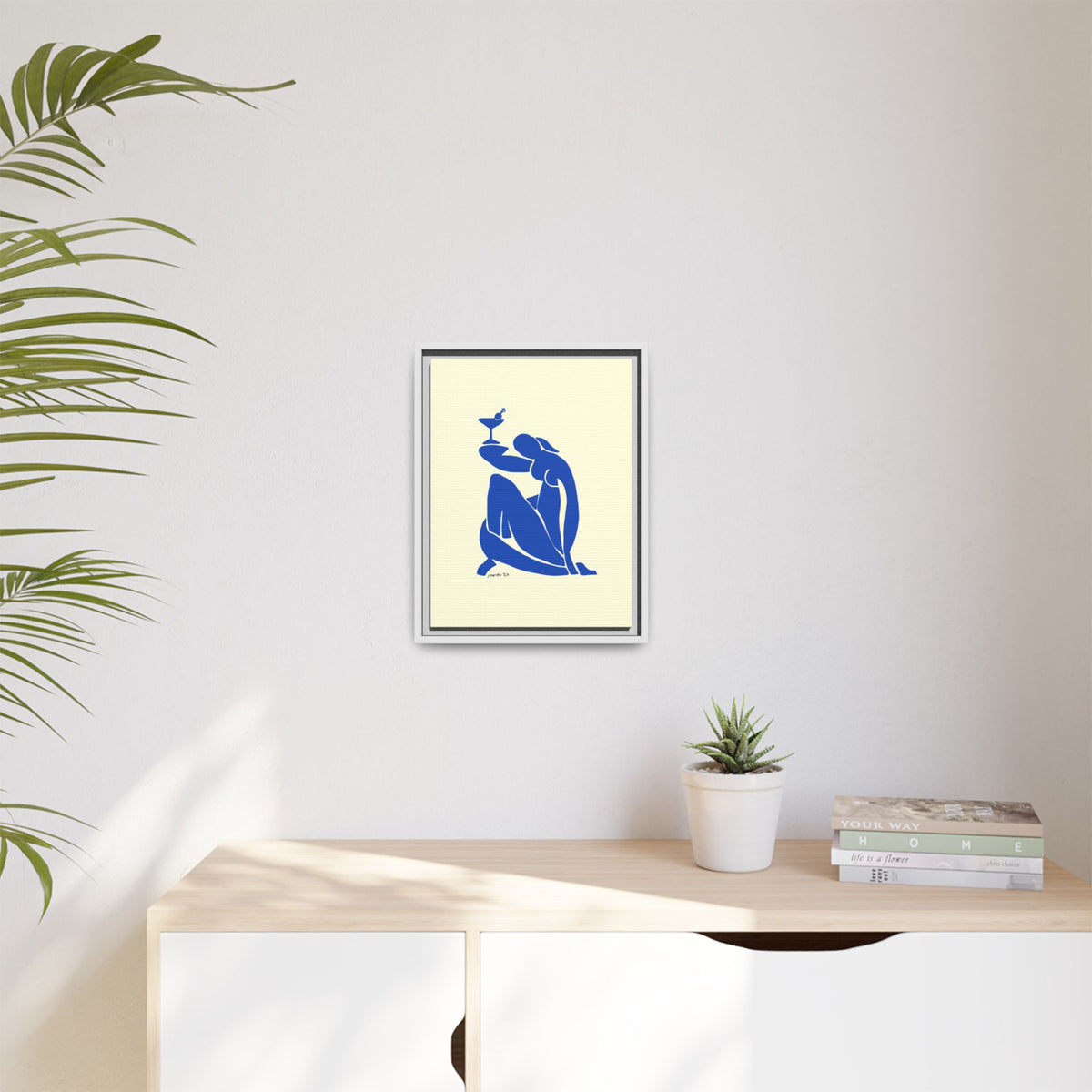 Matissini Canvas, Framed (Multi-color)