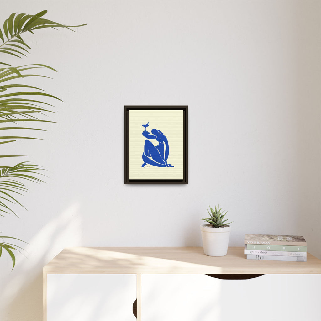Matissini Canvas, Framed (Multi-color)