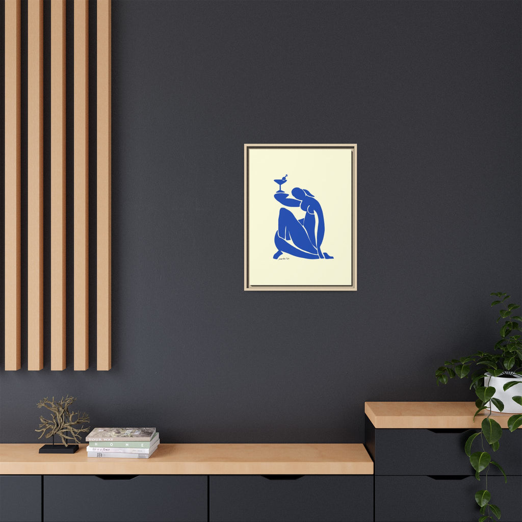 Matissini Canvas, Framed (Multi-color)