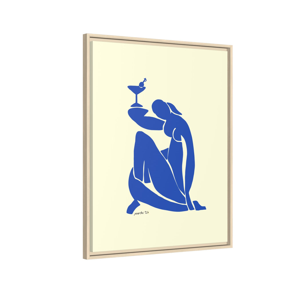 Matissini Canvas, Framed (Multi-color)