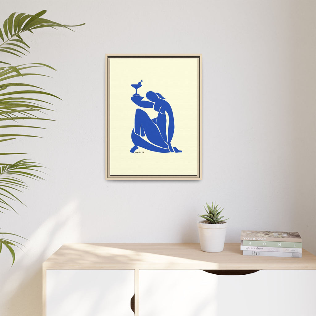 Matissini Canvas, Framed (Multi-color)