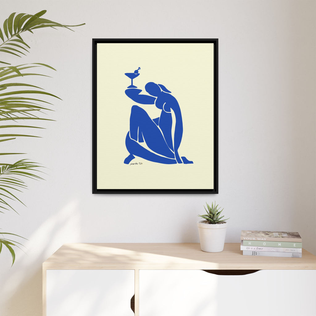 Matissini Canvas, Framed (Multi-color)