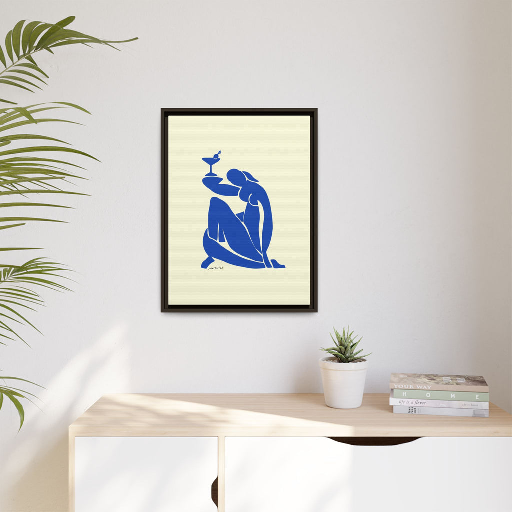 Matissini Canvas, Framed (Multi-color)