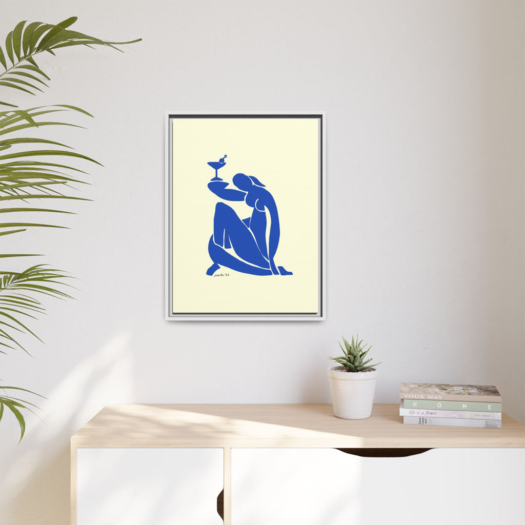 Matissini Canvas, Framed (Multi-color)
