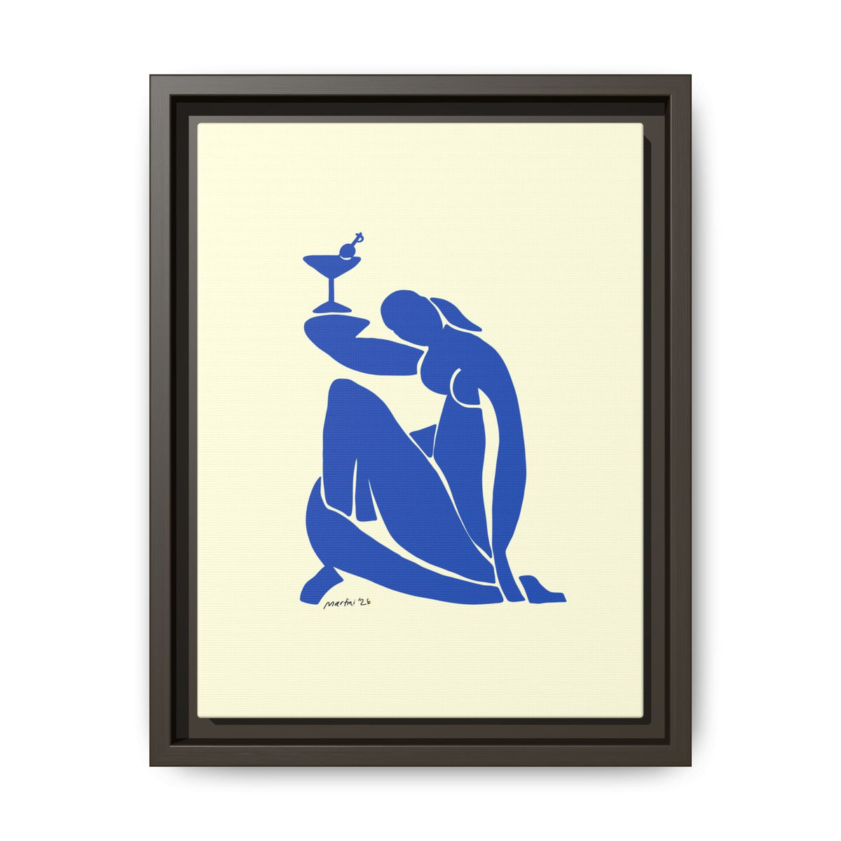 Matissini Canvas, Framed (Multi-color)