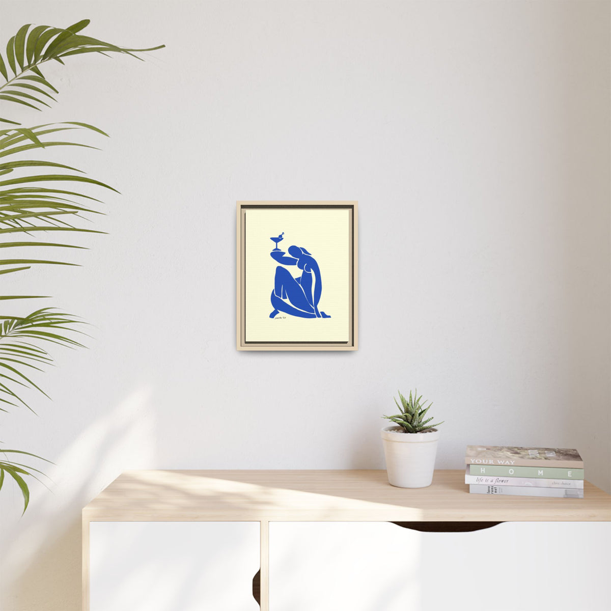 Matissini Canvas, Framed (Multi-color)