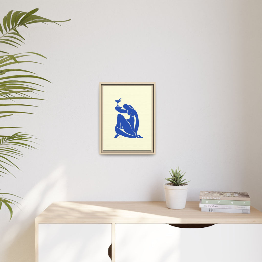 Matissini Canvas, Framed (Multi-color)