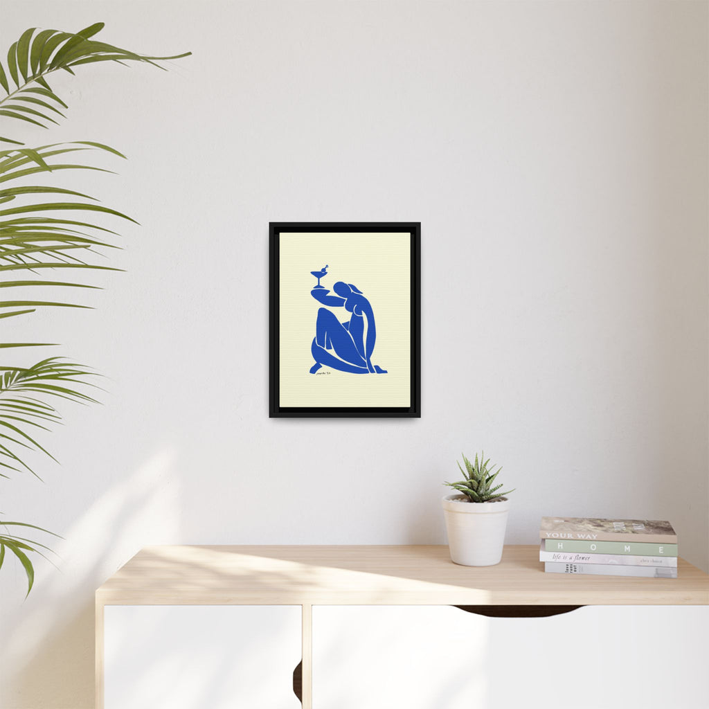 Matissini Canvas, Framed (Multi-color)