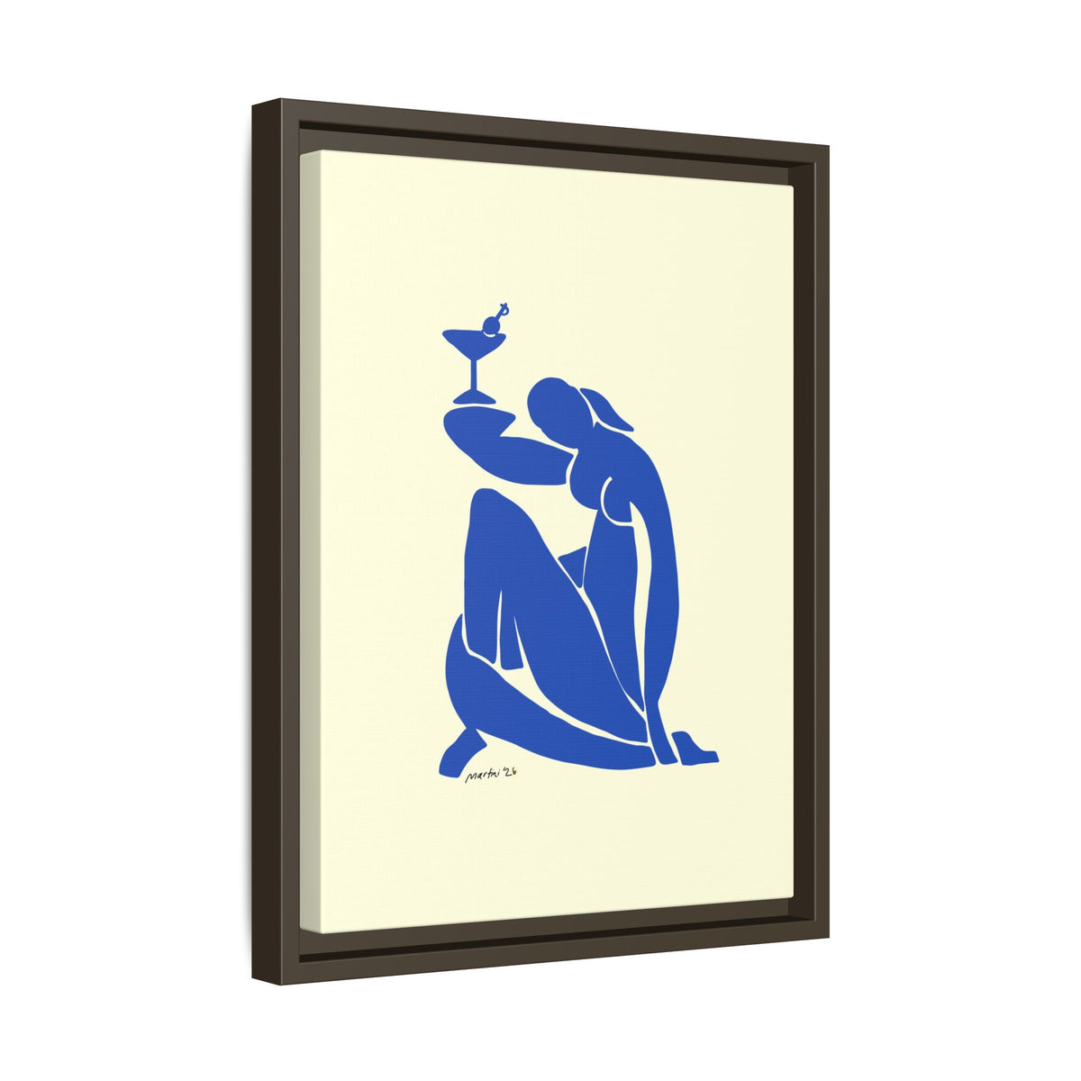 Matissini Canvas, Framed (Multi-color)