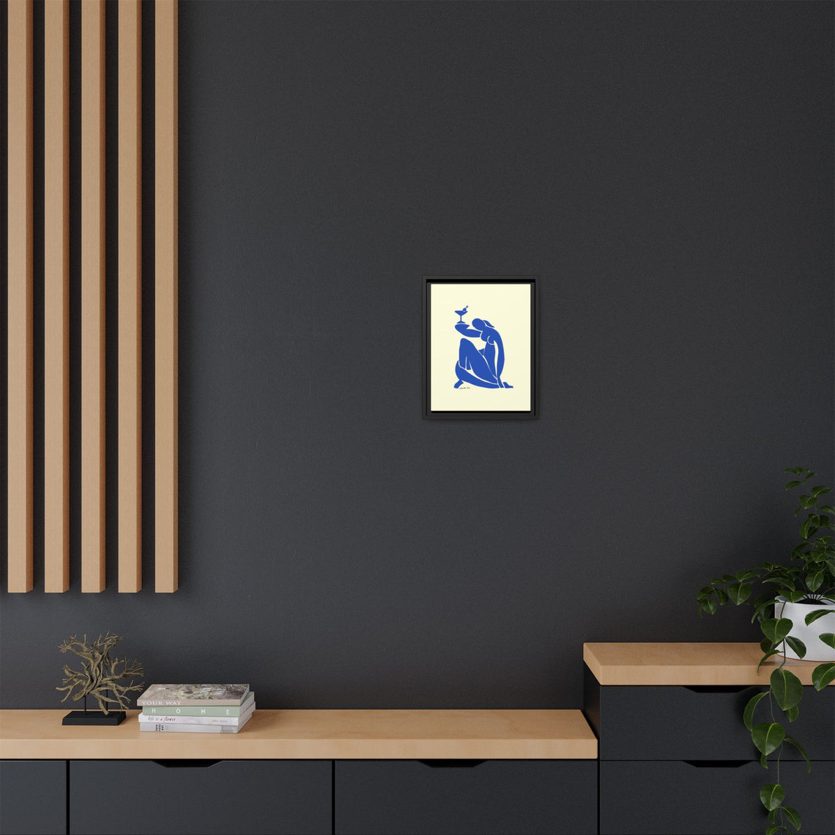 Matissini Canvas, Framed (Multi-color)