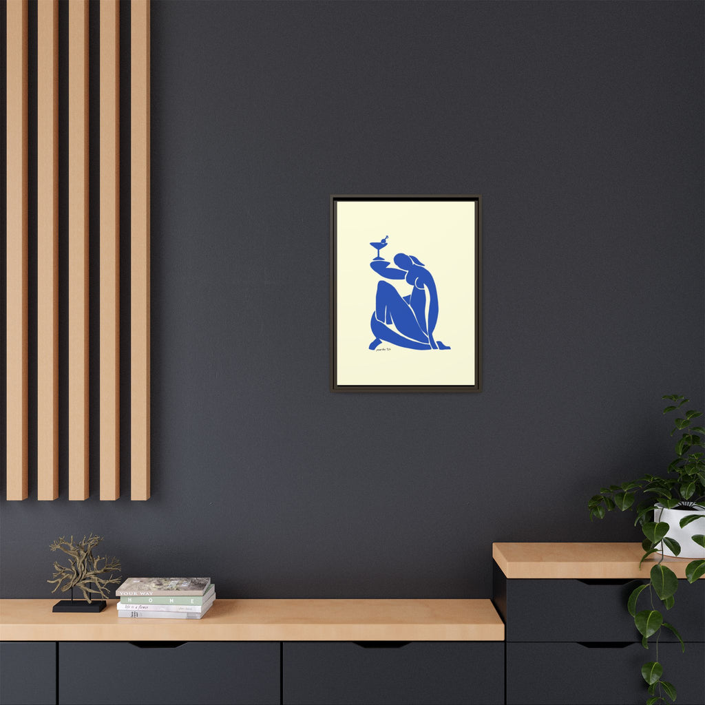 Matissini Canvas, Framed (Multi-color)